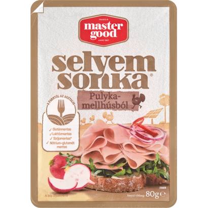 Master Good Szeletelt Selyemsonka Pulykamellhúsból 80 G
