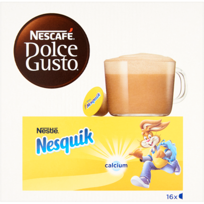 Nescafé Dolce Gusto Nesquik Kakaó Alapú Italpor Tejporral 16 Kapszula X 16 G (256 G)