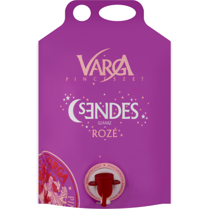 Varga Pincészet Csendes Rozé Száraz Rozébor 3 L