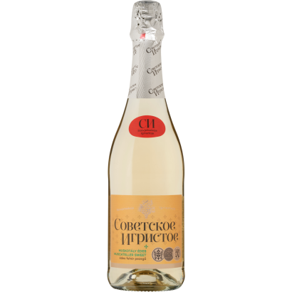 Szovjetszkoje Igrisztoje Muskotály édes Fehér Pezsgő 10,5% 750 Ml