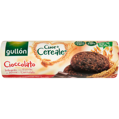 Gullón Gabonakeksz Csokoládé Darabkákkal 280 G