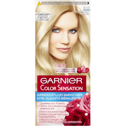 Garnier Color Sensation Tartós Hajfesték S10 Platinaszőke