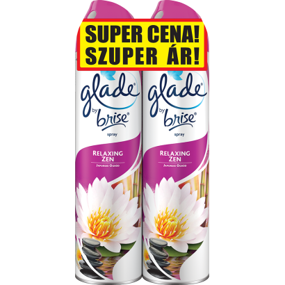 Glade Relaxing Zen Légfrissítő Aeroszol 2 X 300 Ml