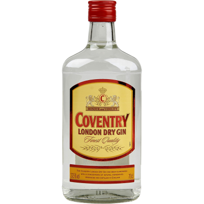 Coventry London Dry Gin 37,5%, 0,7l