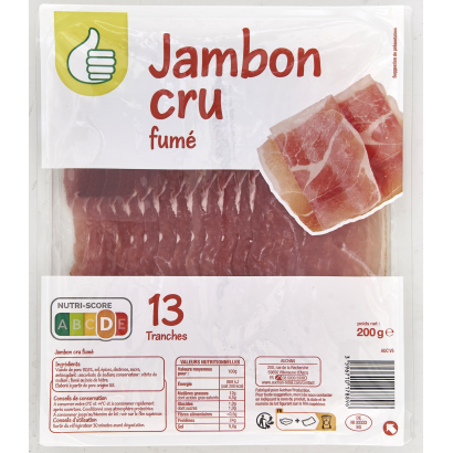 Auchan Tipp Füstölt Pácolt Sonka 200g