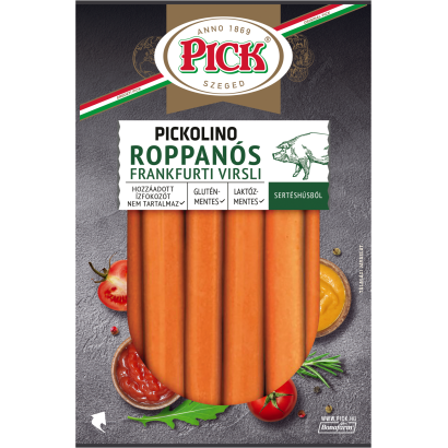 Pick Pickolino Roppanós Frankfurti Virsli Sertéshúsból 300 G