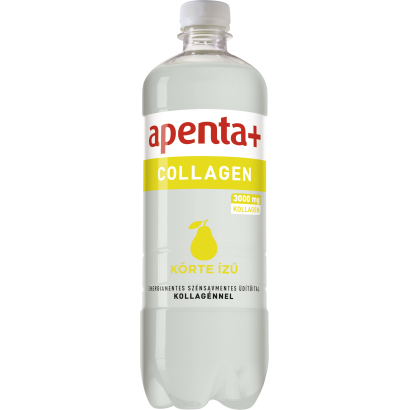 Apenta+ Collagen Körte ízű Energiamentes Szénsavmentes üdítőital Kollagénnel 750 Ml