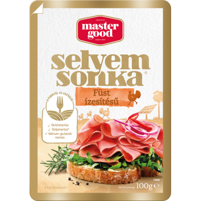 Master Good Szeletelt, Füst ízesítésű Selyemsonka 100 G