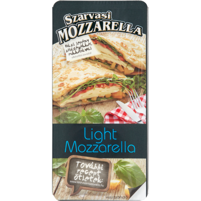 Szarvasi Szeletelt Mozzarella Light 100 G