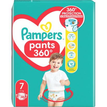 Pampers Active Baby Bugyipelenka, Méret 7, 38 Bugyipelenka, 15kg+