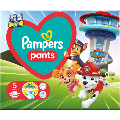 Pampers Active Baby Bugyipelenka, Méret 5, 66 Bugyipelenka, 11kg-17kg
