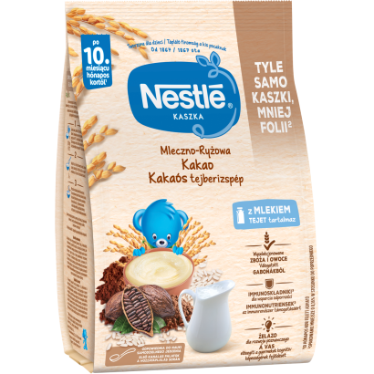 Nestlé Kakaós Tejberizspép 10 Hónapos Kortól 230 G