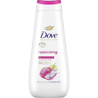 Dove Advanced Care Dragon Fruit & Coconut Krémtusfürdő 400 Ml