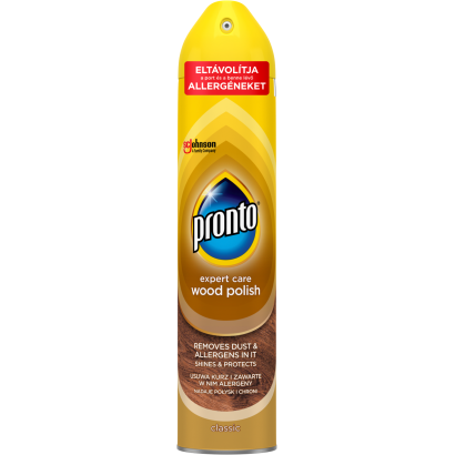 Pronto Expert Care Classic Bútorápoló Aeroszol 250 Ml