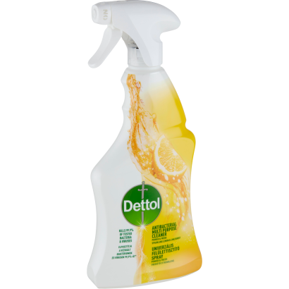 Dettol Power & Fresh Frissítő Citrom & Lime Univerzális Felülettisztító Spray 500 Ml