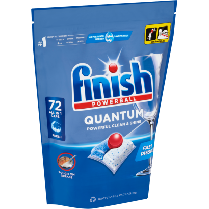Finish Powerball Quantum All In 1 Regular Mosogatógép Kapszula 72 Db 748,8 G