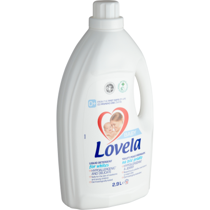 Lovela Baby Folyékony Mosószer Fehér Ruhákhoz 32 Mosás 2,9 L