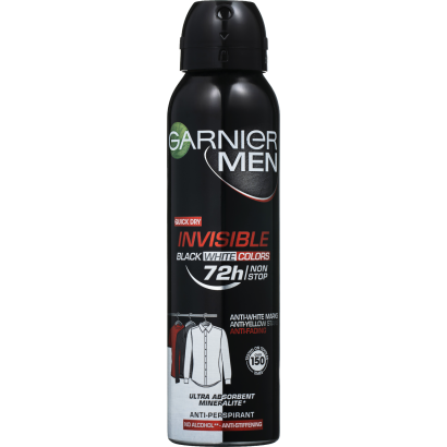 Garnier Men Mineral Invisible Izzadásgátló Spray 150 Ml