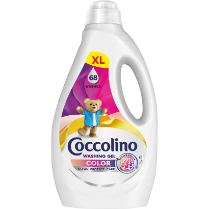 Coccolino Color Mosógél Színes Ruhákhoz 68 Mosás 2,72 L