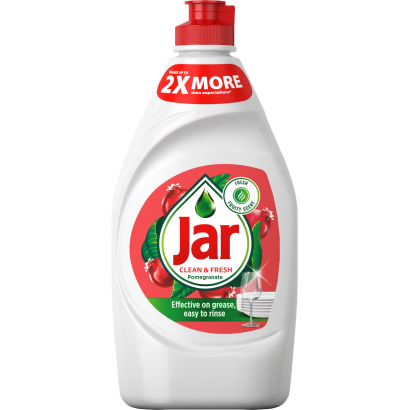 Jar Clean & Fresh Pomegranate & Honeysuckle Folyékony Mosogatószer Tiszta Edényekért,450ml