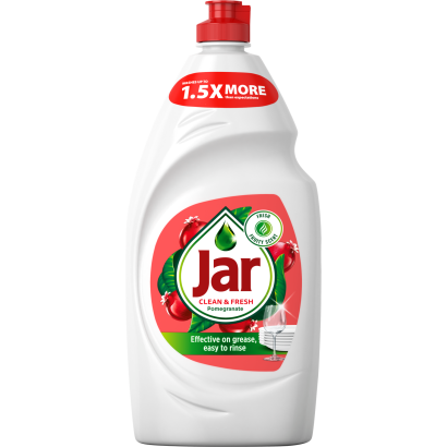 Jar Clean & Fresh Pomegranate & Honeysuckle Folyékony Mosogatószer A Tiszta Edényekért, 900ml