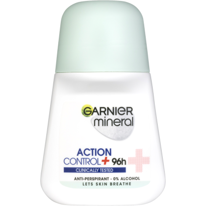 Garnier Mineral Action Control+ Clinically Tested Izzadásgátló Golyós Dezodor 50 Ml