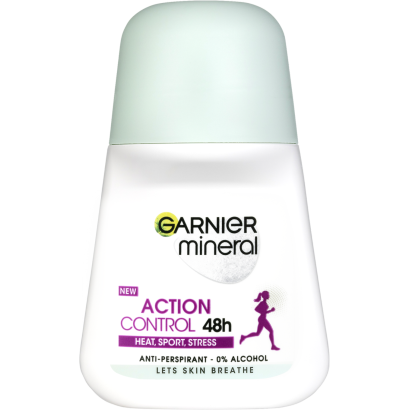 Garnier Mineral Action Control Heat Sport Stress Golyós Dezodor 50 Ml