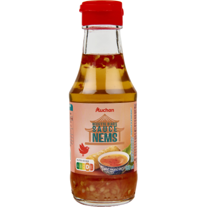 Auchan Kedvenc Nems Halkivonat Alapú Szósz, Tavaszi Tekercs Készítéséhez 150 Ml
