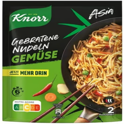 Knorr Tésztás Készétel ázsiai Zöldséges 139 G