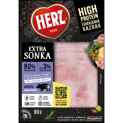 Herz Szeletelt Extra Sonka 90 G