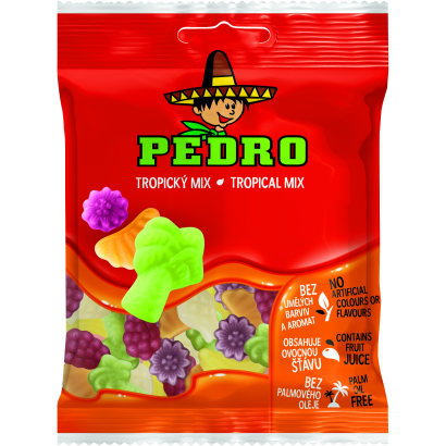 Pedro Tropical Mix Gumicukor 80 G