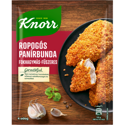 Knorr Ropogós Fokhagymás-fűszeres Panírbunda 70 G