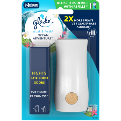 Glade Touch & Fresh Ocean Adventure Koncentrált Aeroszolos Légfrissítő Készülék 10 Ml