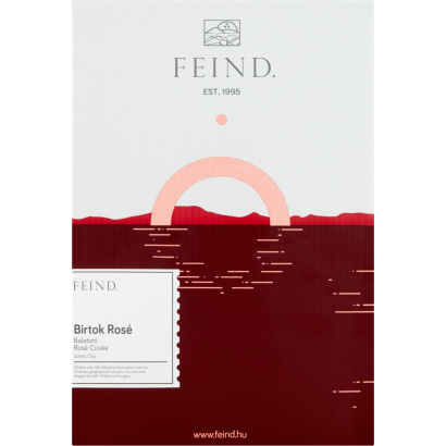Feind Birtok Rosé Balatoni Cuvée Száraz Rosé Bor 12,5% 5 L