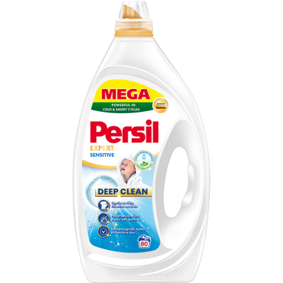 Persil Expert Sensitive Folyékony Mosószer 80 Mosás 3,60 L