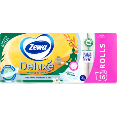 Zewa Deluxe Limited Edition Toalettpapír 3 Rétegű 16 Tekercs