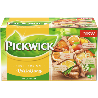 Pickwick Fruit Fusion Variációk Sárga 38 G