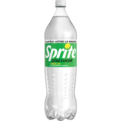 Sprite Zéró Cukor Citrom- és Limeízű Energiamentes Szénsavas üdítőital édesítőszerekkel 1,75 L