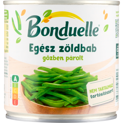Bonduelle Vapeur Gőzben Párolt Egész Zöldbab 295 G