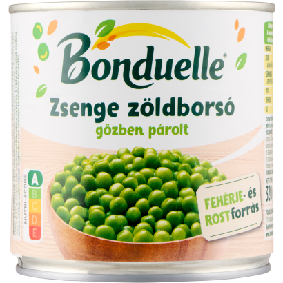 Bonduelle Vapeur Gőzben Párolt Zsenge Zöldborsó 320 G