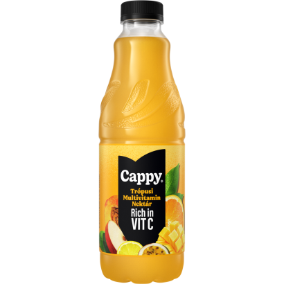 Cappy Tropical Multivitamin Vegyes Gyümölcsnektár Trópusi ízzel és Hozzáadott Vitaminokkal 1 L