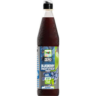Fruit Fresh Zero áfonya ízű Szörp 0,7 L