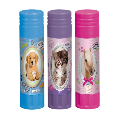 Herlitz Pretty Pets Ragasztóstift, 21g (többféle)