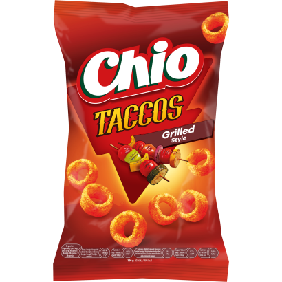 Chio Taccos Grilles ízű Búza-burgonyasnack 65 G