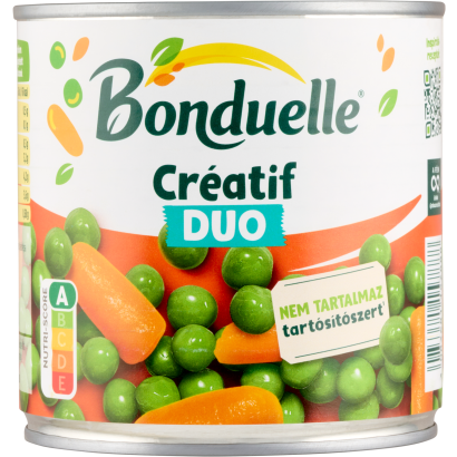 Bonduelle Créatif Duo Zöldborsó-bébirépa Keverék 400 G