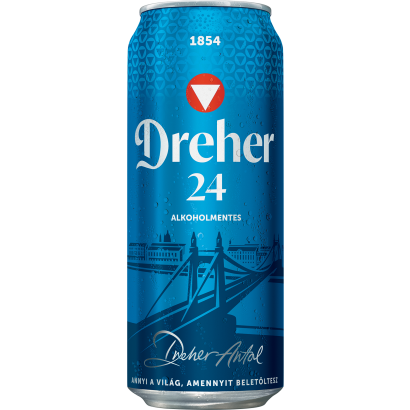 Dreher 24 Alkoholmentes Világos Sör 0,5% 0,5 L