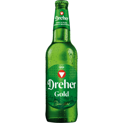 Dreher Gold Minőségi Világos Sör 5% 0,5 L