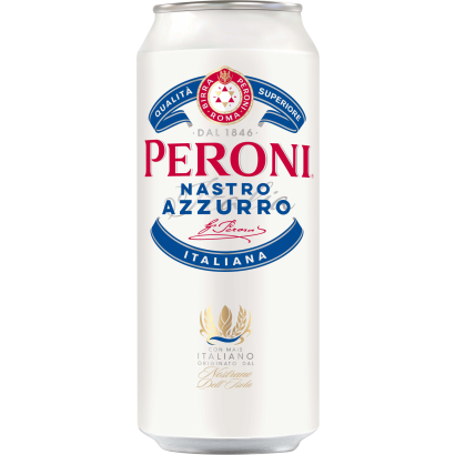 Peroni Nastro Azzurro Minőségi Világos Sör 5% 0,5 L