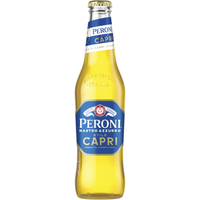 Peroni Nastro Azzurro Stile Capri ízesített Világos Sör Keveréke 4,2% 0,33 L