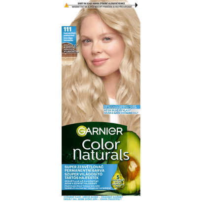 Garnier Color Naturals Tartós Hajfesték 111 Extra Világos Hamvasszőke